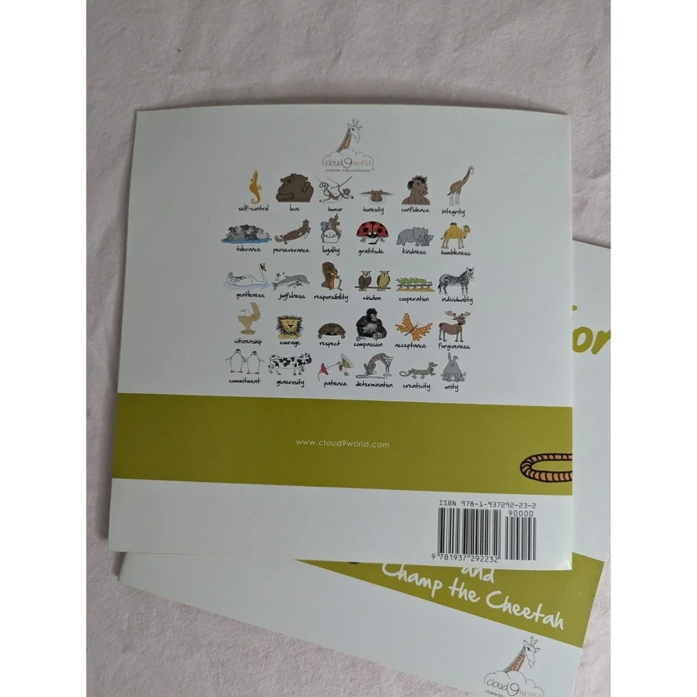 Home School Teachers Cloud‎ 9 world character books DETERMINATION lot 2nd-5th